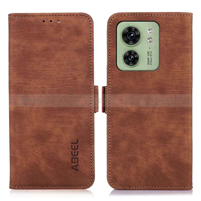 Coque Portefeuille Livre Cuir Etui Clapet K09Z pour Motorola Moto Edge 40 5G Marron Plus