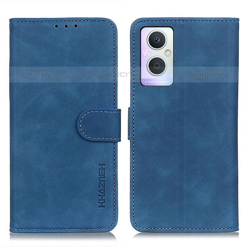 Coque Portefeuille Livre Cuir Etui Clapet K09Z pour OnePlus Nord N20 5G Bleu Plus