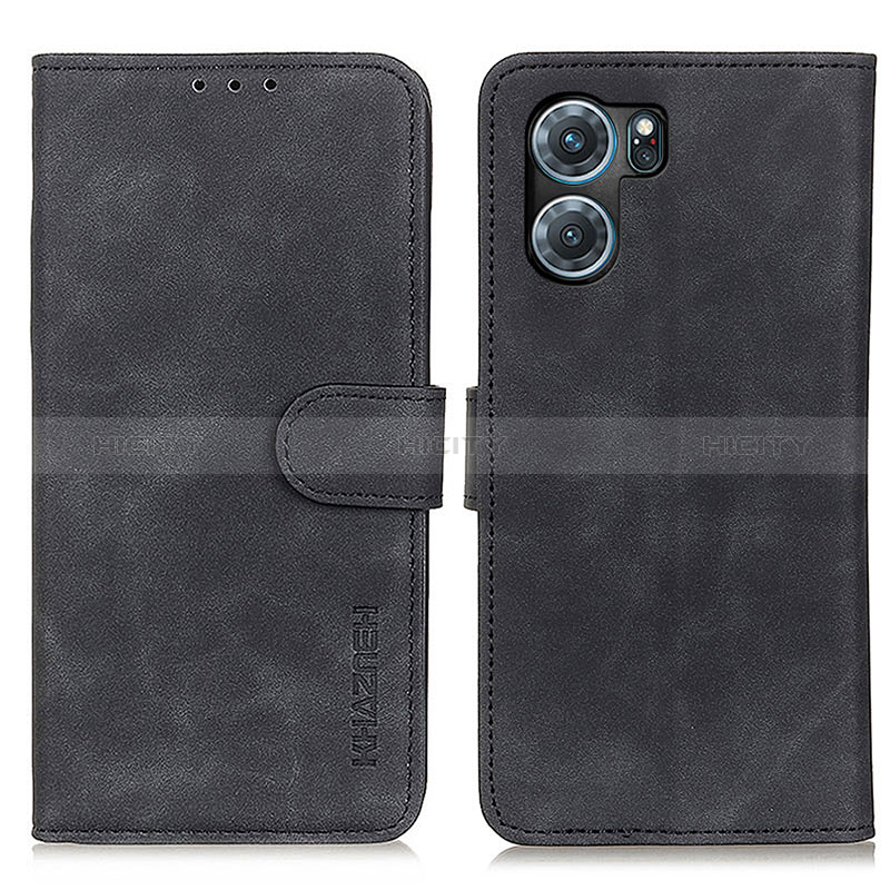 Coque Portefeuille Livre Cuir Etui Clapet K09Z pour Oppo K10 5G Noir Plus