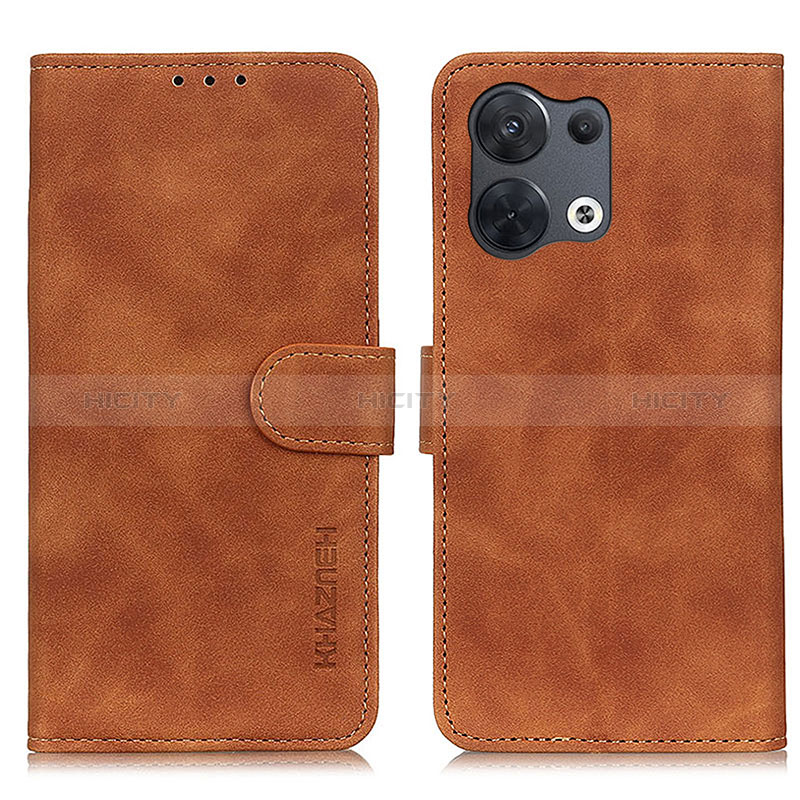 Coque Portefeuille Livre Cuir Etui Clapet K09Z pour Xiaomi Redmi Note 13 5G Marron Plus