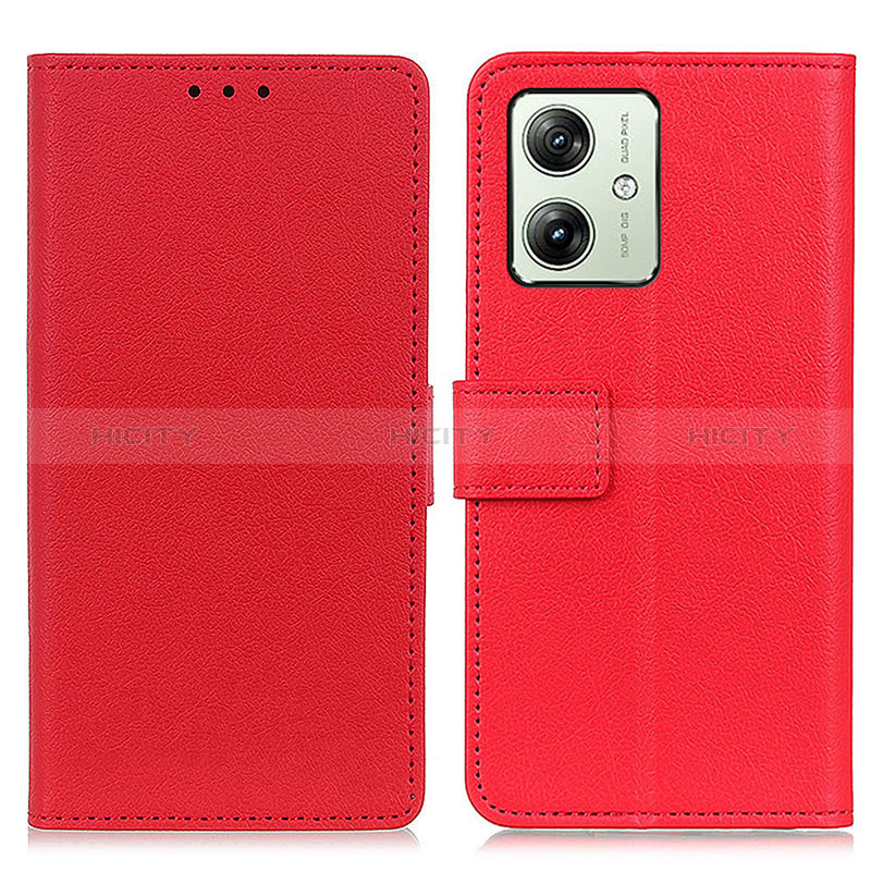 Coque Portefeuille Livre Cuir Etui Clapet KZ2 pour Motorola Moto G54 5G Rose Plus