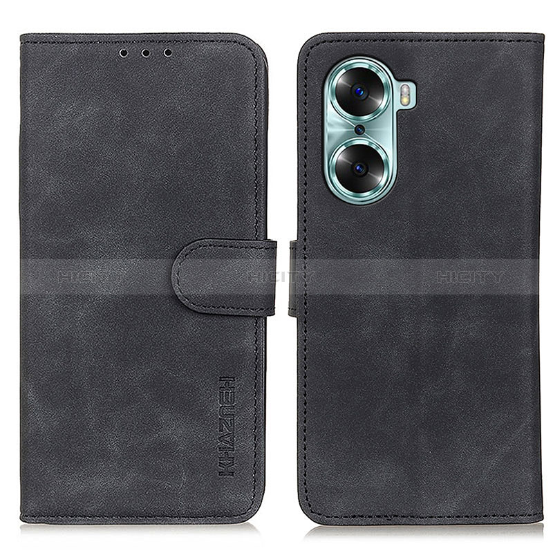 Coque Portefeuille Livre Cuir Etui Clapet KZ3 pour Huawei Honor 60 5G Plus