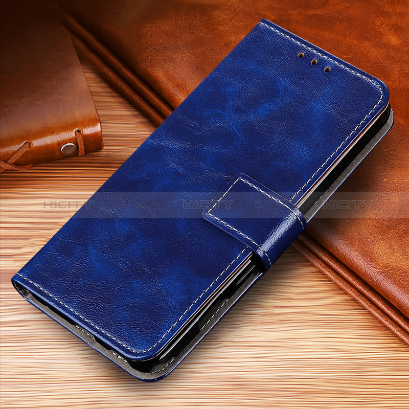 Coque Portefeuille Livre Cuir Etui Clapet KZ4 pour Huawei Honor Magic5 5G Bleu Plus