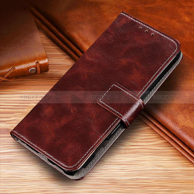 Coque Portefeuille Livre Cuir Etui Clapet KZ4 pour Huawei Honor Magic5 Lite 5G Marron Plus