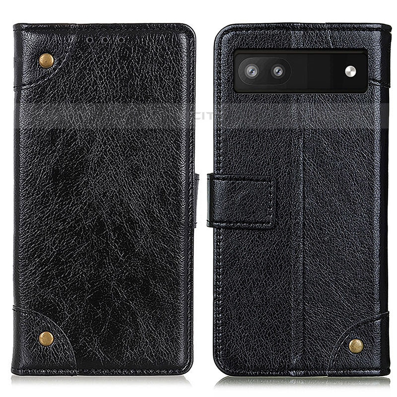 Coque Portefeuille Livre Cuir Etui Clapet KZ6 pour Google Pixel 6a 5G Plus