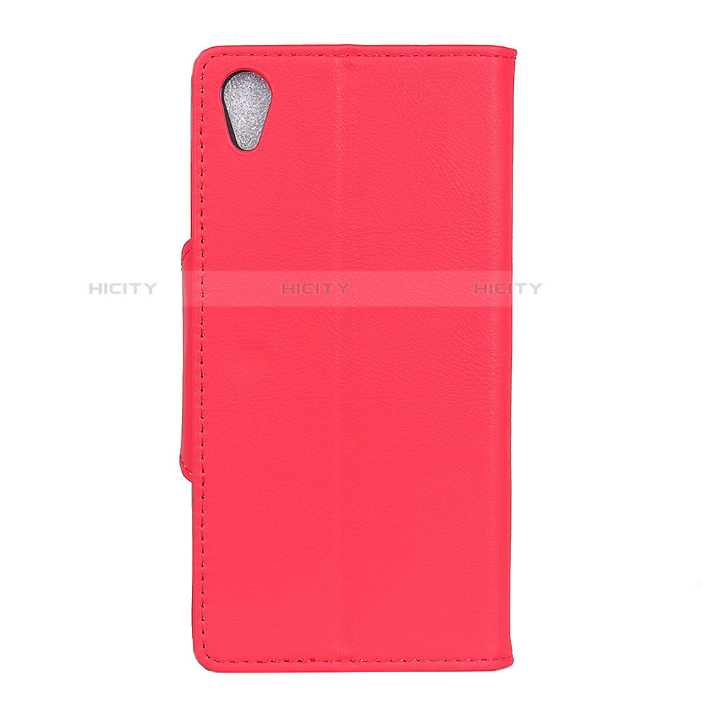 Coque Portefeuille Livre Cuir Etui Clapet L01 pour Alcatel 1 Plus