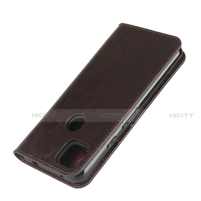 Coque Portefeuille Livre Cuir Etui Clapet L01 pour Google Pixel 4a Plus