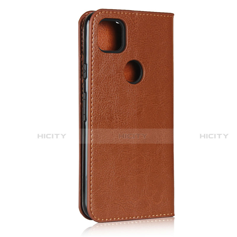 Coque Portefeuille Livre Cuir Etui Clapet L01 pour Google Pixel 4a Plus