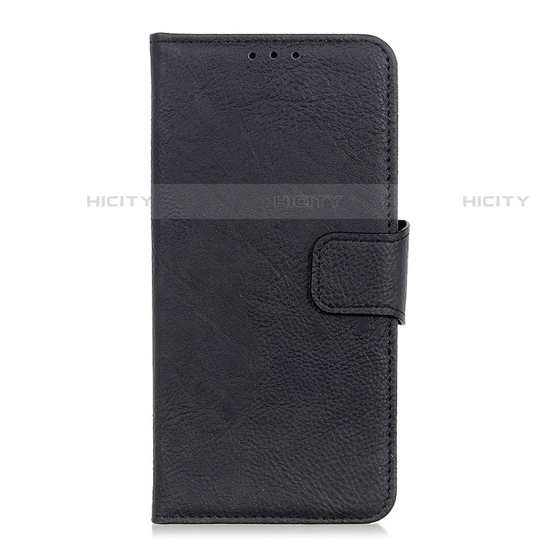 Coque Portefeuille Livre Cuir Etui Clapet L01 pour HTC Desire 19 Plus Noir Plus