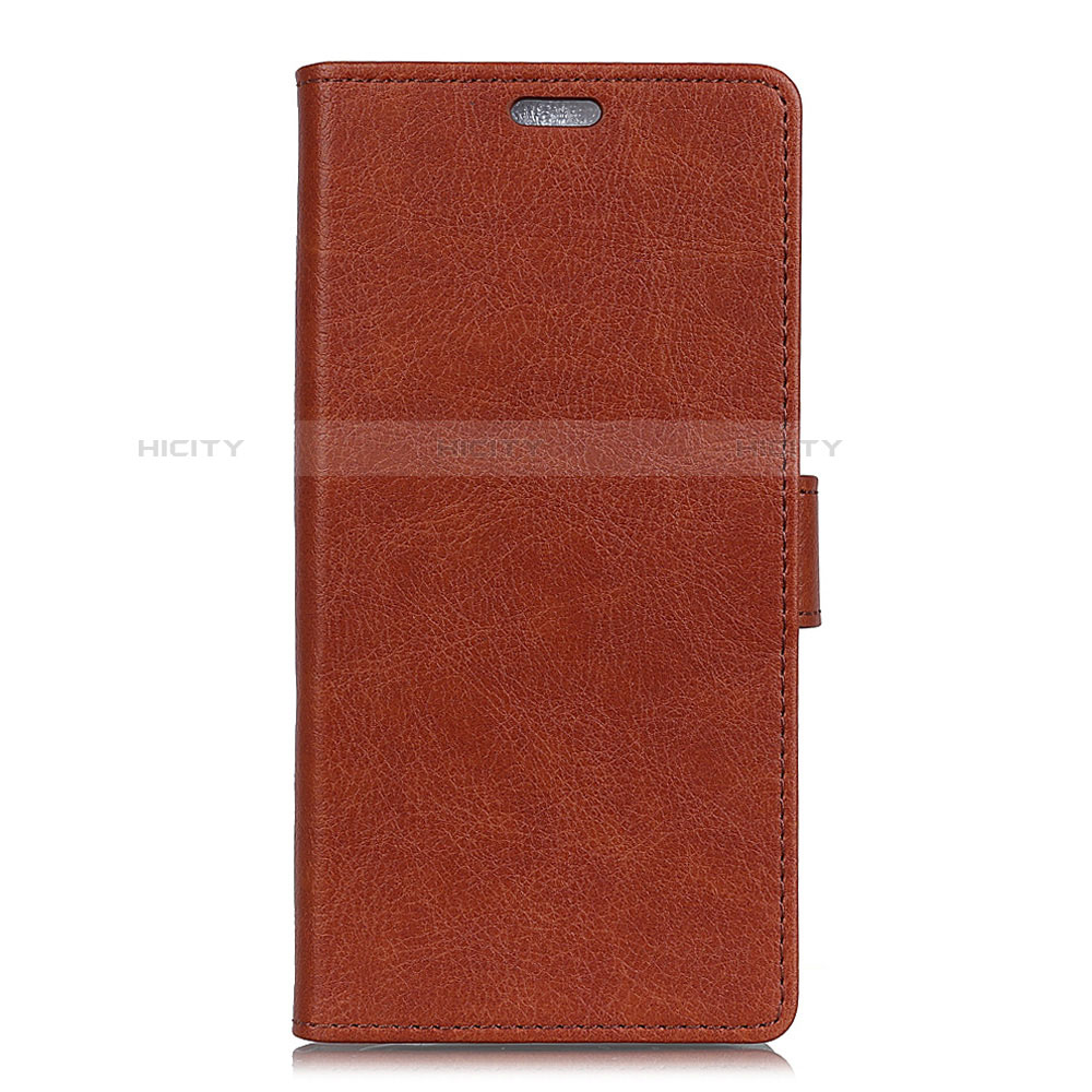 Coque Portefeuille Livre Cuir Etui Clapet L01 pour HTC U11 Eyes Vin Rouge Plus