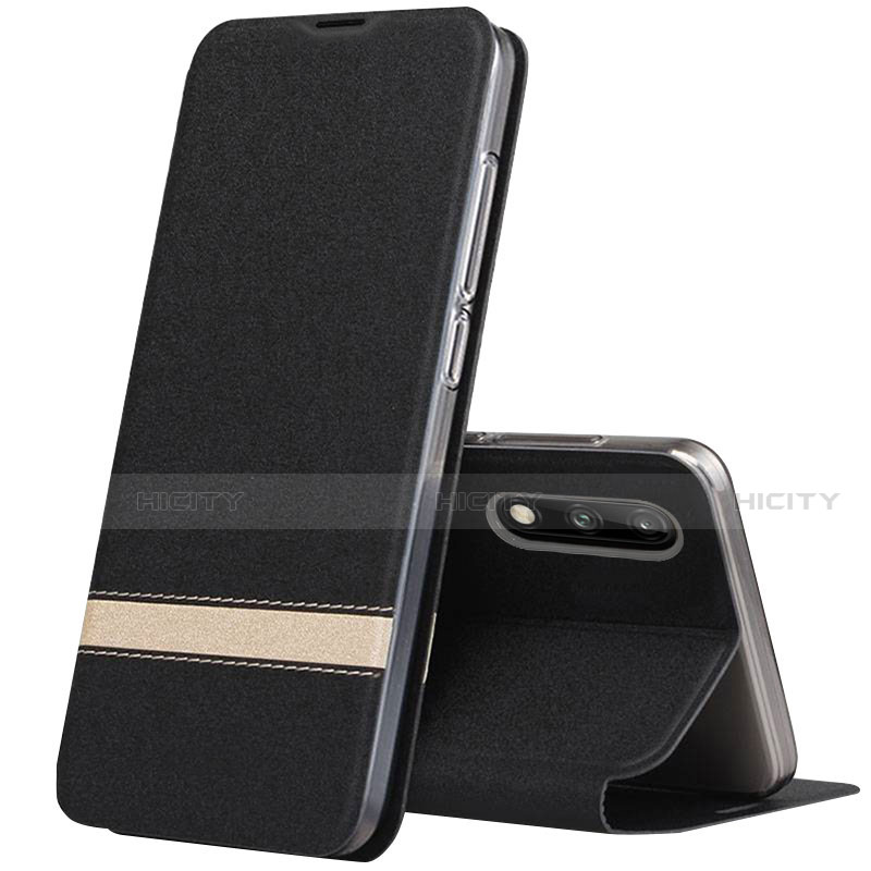 Coque Portefeuille Livre Cuir Etui Clapet L01 pour Huawei Enjoy 10 Plus