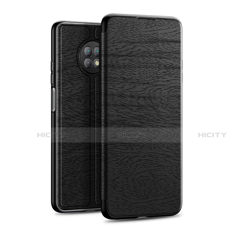 Coque Portefeuille Livre Cuir Etui Clapet L01 pour Huawei Enjoy 20 Plus 5G Noir Plus