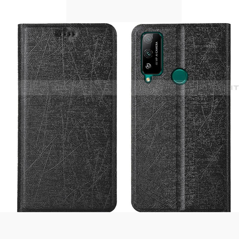 Coque Portefeuille Livre Cuir Etui Clapet L01 pour Huawei Honor Play4T Noir Plus