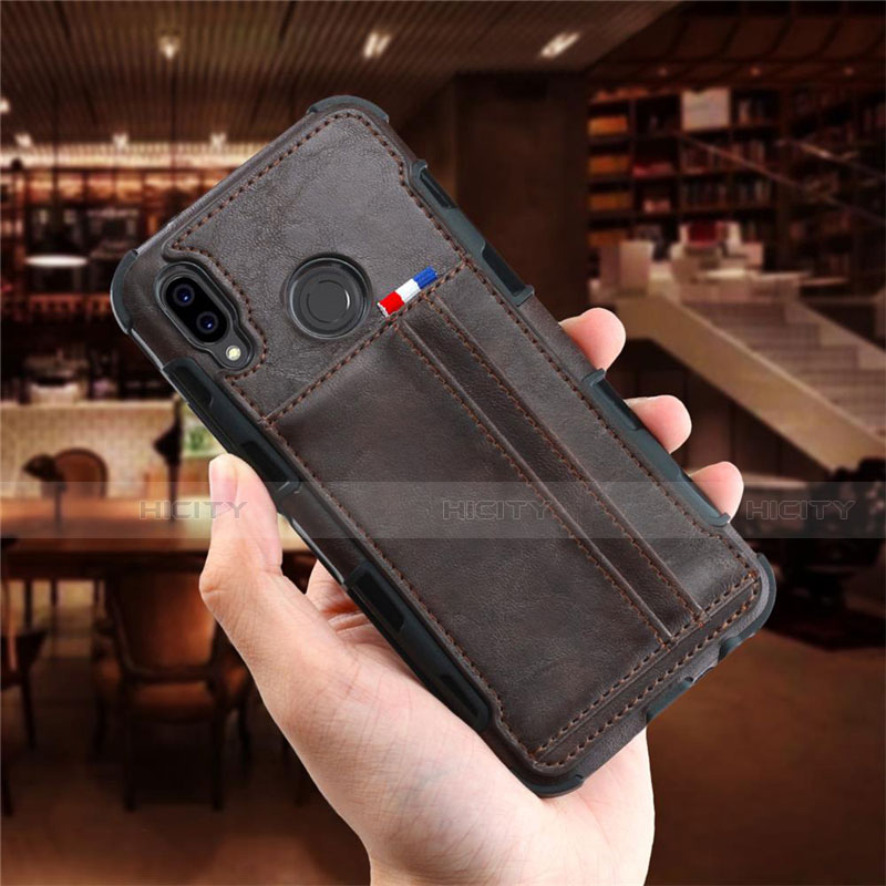 Coque Portefeuille Livre Cuir Etui Clapet L01 pour Huawei Nova 3e Plus