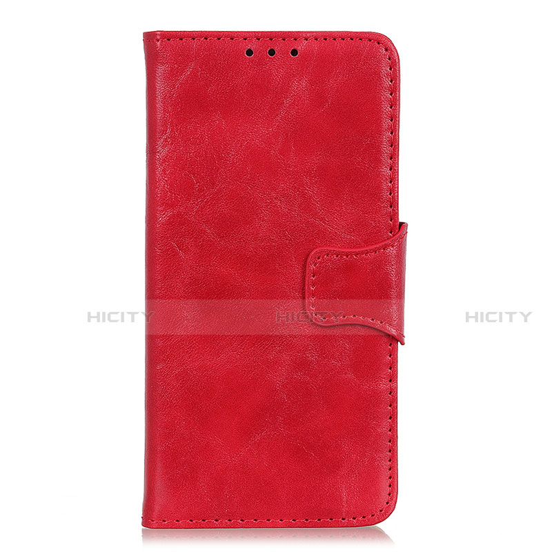 Coque Portefeuille Livre Cuir Etui Clapet L01 pour Motorola Moto Edge Rouge Plus