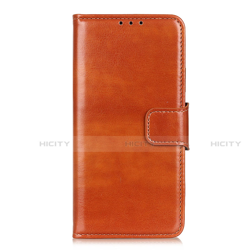 Coque Portefeuille Livre Cuir Etui Clapet L01 pour Motorola Moto G Fast Orange Plus