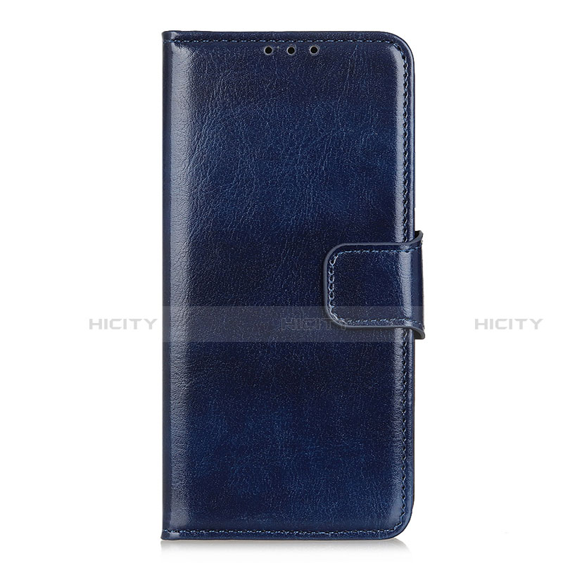 Coque Portefeuille Livre Cuir Etui Clapet L01 pour Motorola Moto G8 Power Lite Bleu Plus