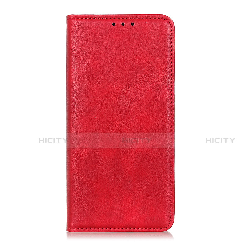 Coque Portefeuille Livre Cuir Etui Clapet L01 pour Motorola Moto One Fusion Plus Rouge Plus