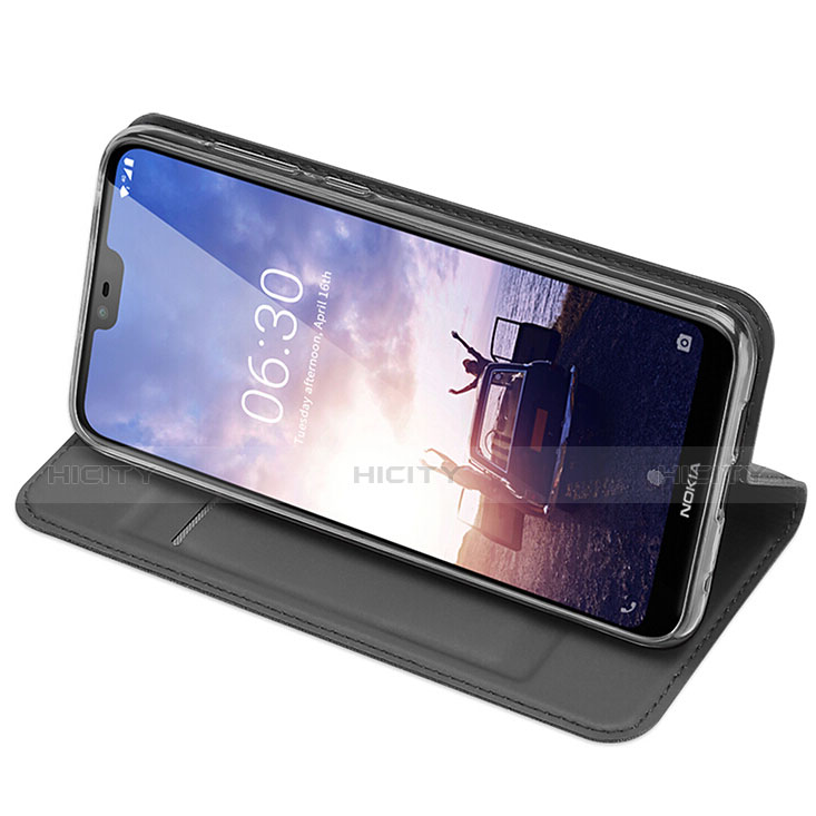 Coque Portefeuille Livre Cuir Etui Clapet L01 pour Nokia 6.1 Plus Plus