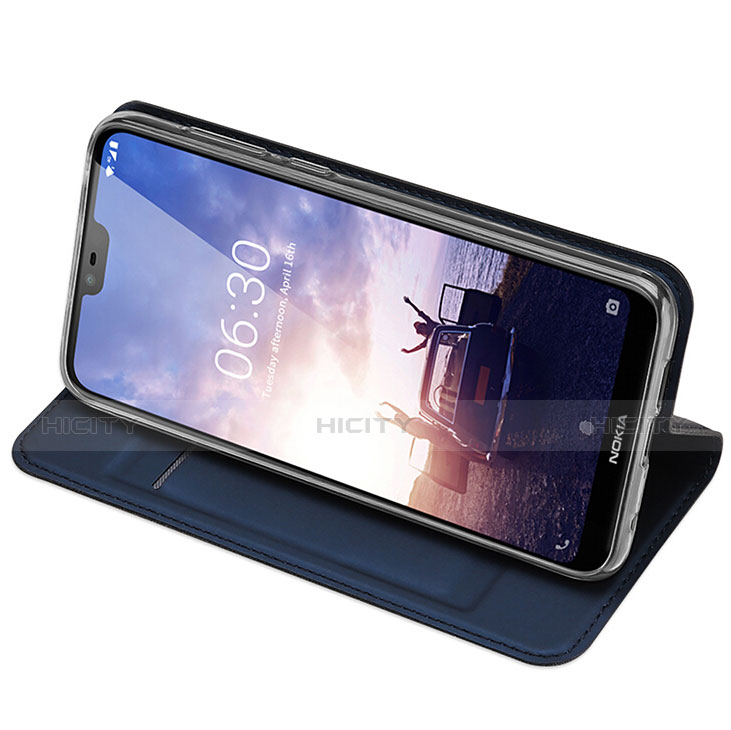 Coque Portefeuille Livre Cuir Etui Clapet L01 pour Nokia 6.1 Plus Plus