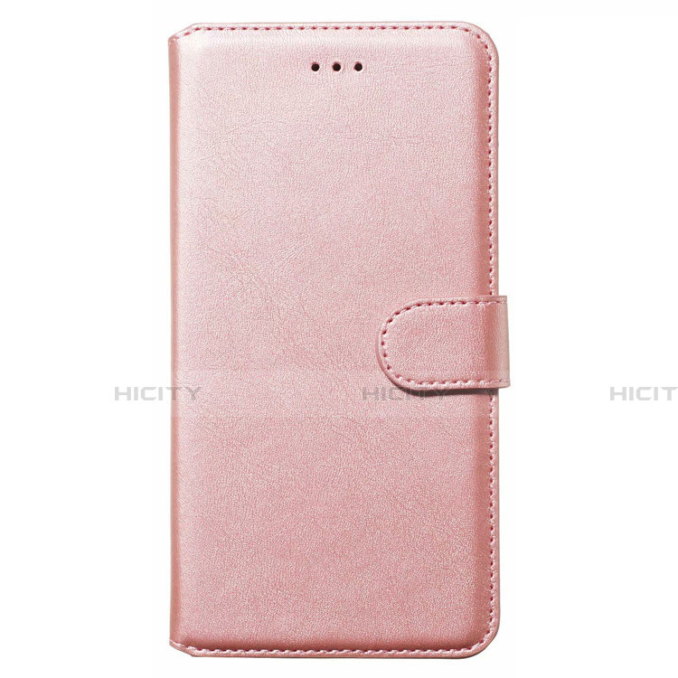 Coque Portefeuille Livre Cuir Etui Clapet L01 pour Nokia 6.2 Or Rose Plus