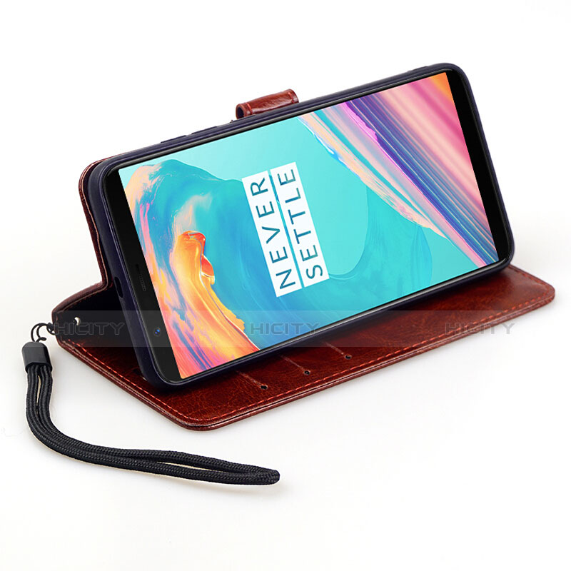 Coque Portefeuille Livre Cuir Etui Clapet L01 pour OnePlus 5T A5010 Plus