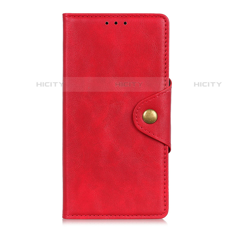 Coque Portefeuille Livre Cuir Etui Clapet L01 pour OnePlus 7T Rouge Plus