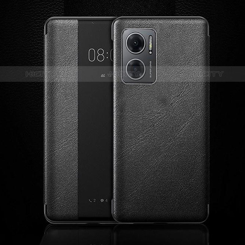 Coque Portefeuille Livre Cuir Etui Clapet L01 pour OnePlus Nord N300 5G Noir Plus