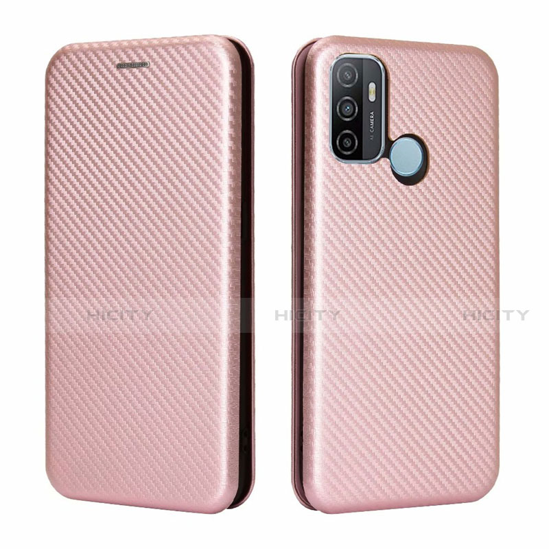 Coque Portefeuille Livre Cuir Etui Clapet L01 pour Oppo A32 Plus