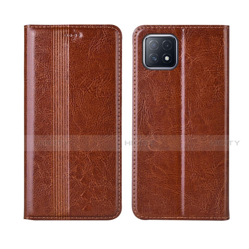 Coque Portefeuille Livre Cuir Etui Clapet L01 pour Oppo A73 5G Plus