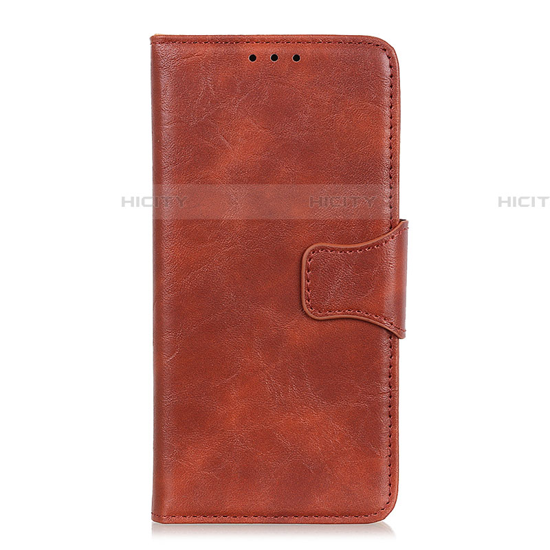 Coque Portefeuille Livre Cuir Etui Clapet L01 pour Oppo Find X2 Pro Orange Plus