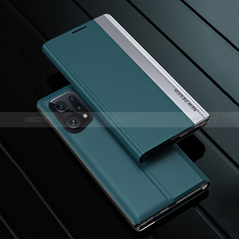 Coque Portefeuille Livre Cuir Etui Clapet L01 pour Oppo Find X5 5G Plus