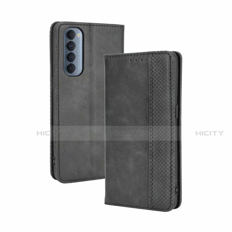 Coque Portefeuille Livre Cuir Etui Clapet L01 pour Oppo Reno4 Pro 4G Plus