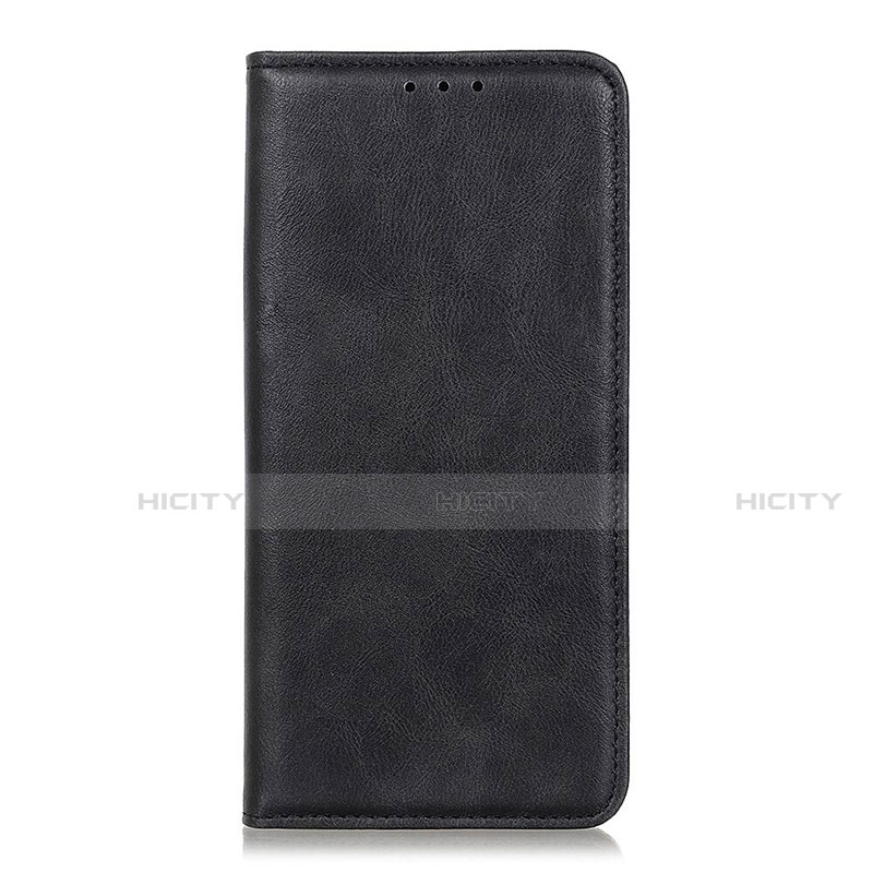 Coque Portefeuille Livre Cuir Etui Clapet L01 pour Realme C11 Noir Plus