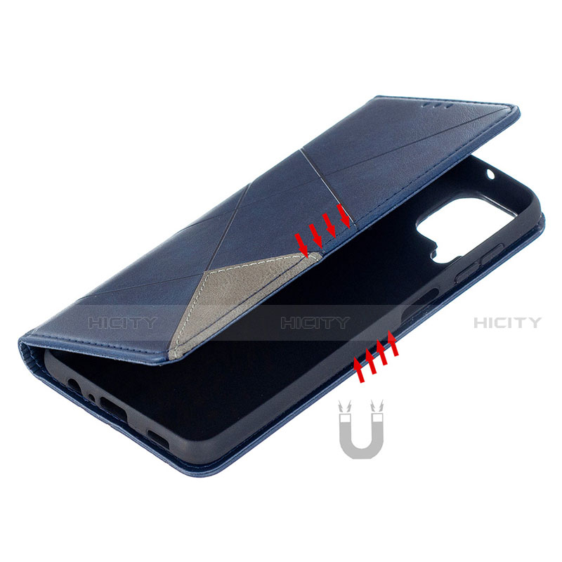 Coque Portefeuille Livre Cuir Etui Clapet L01 pour Samsung Galaxy A12 Plus