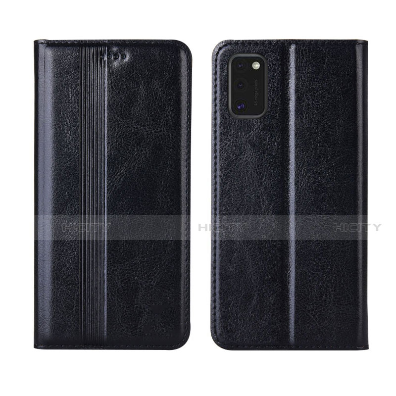 Coque Portefeuille Livre Cuir Etui Clapet L01 pour Samsung Galaxy M51 Noir Plus