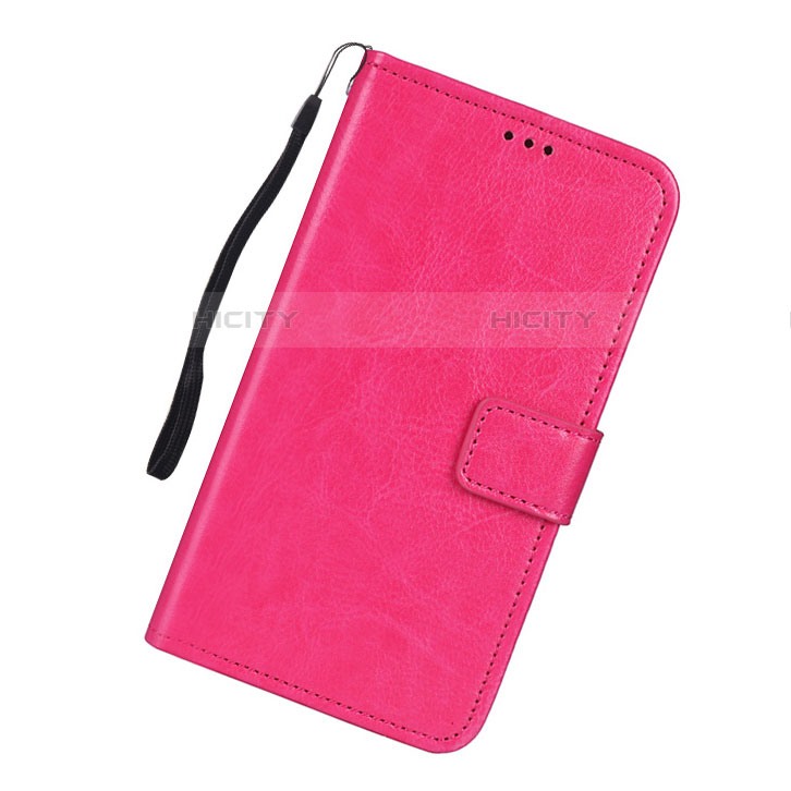 Coque Portefeuille Livre Cuir Etui Clapet L01 pour Samsung Galaxy S10 Lite Rose Rouge Plus