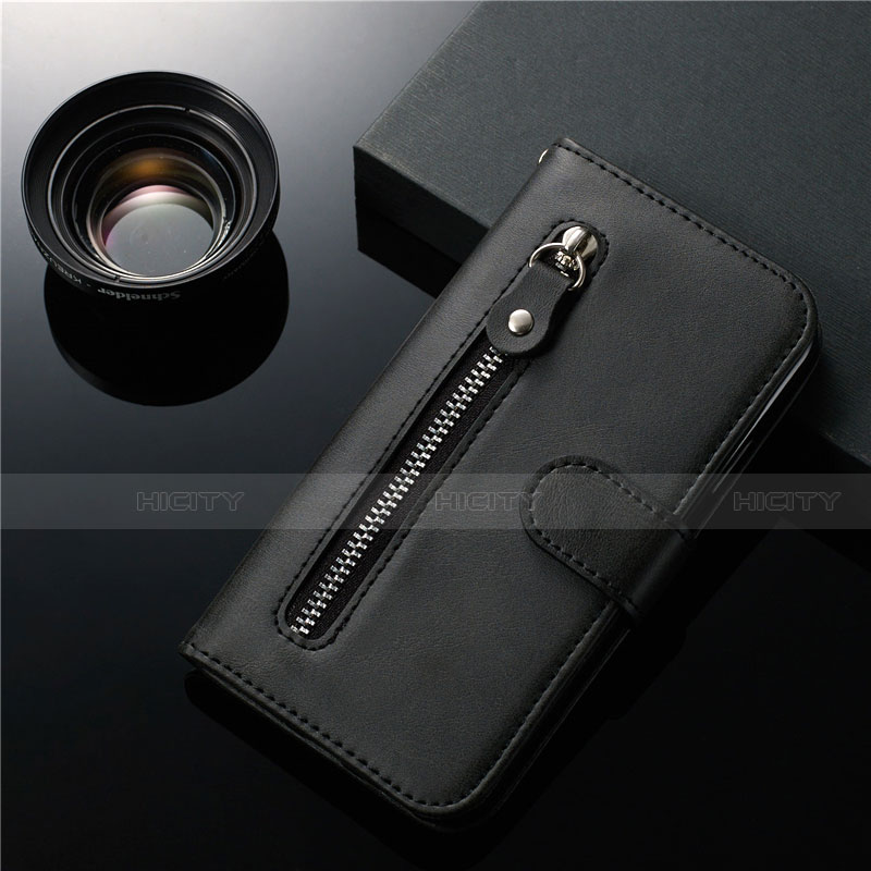 Coque Portefeuille Livre Cuir Etui Clapet L01 pour Samsung Galaxy S20 5G Noir Plus