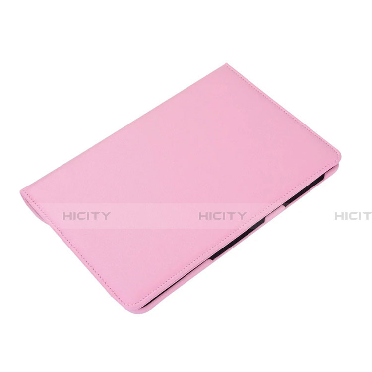 Coque Portefeuille Livre Cuir Etui Clapet L01 pour Samsung Galaxy Tab S6 Lite 10.4 SM-P610 Rose Plus