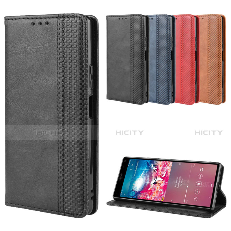 Coque Portefeuille Livre Cuir Etui Clapet L01 pour Sony Xperia 8 Plus