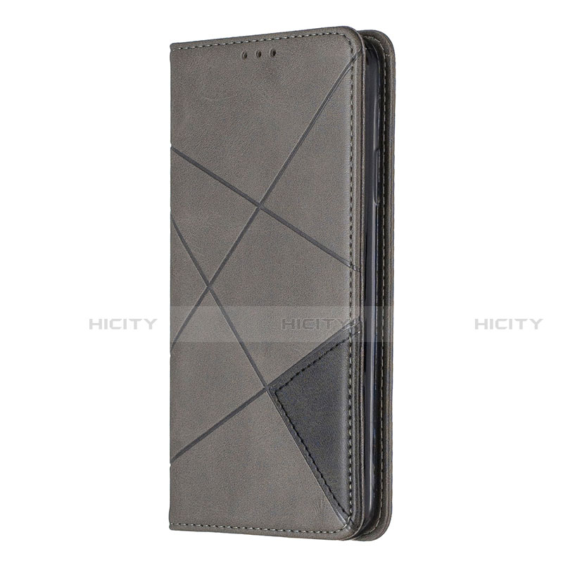 Coque Portefeuille Livre Cuir Etui Clapet L01 pour Sony Xperia L4 Gris Plus