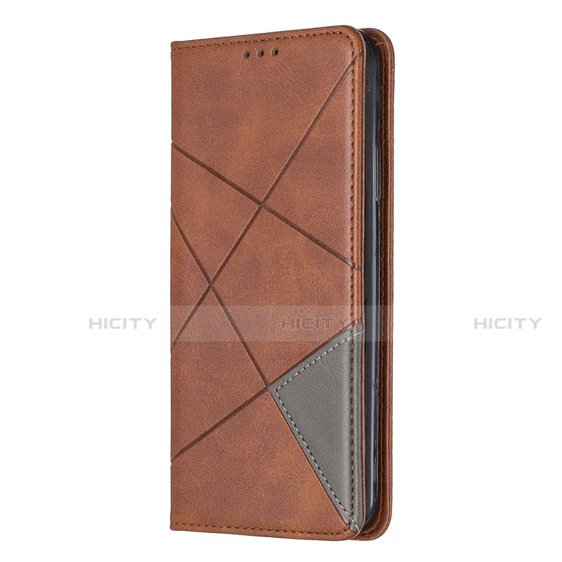 Coque Portefeuille Livre Cuir Etui Clapet L01 pour Sony Xperia L4 Marron Plus