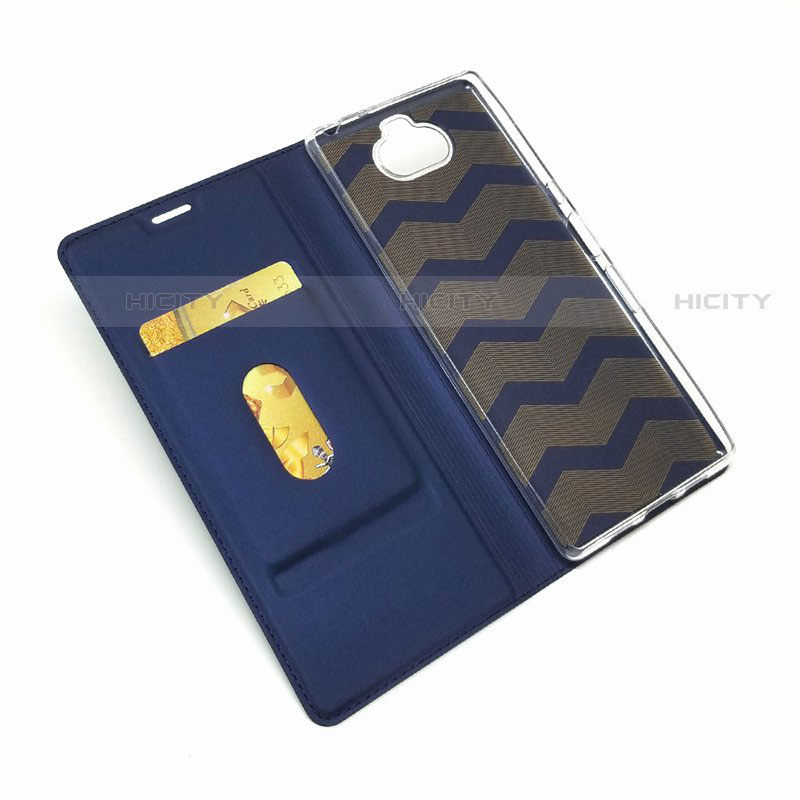 Coque Portefeuille Livre Cuir Etui Clapet L01 pour Sony Xperia XA3 Plus