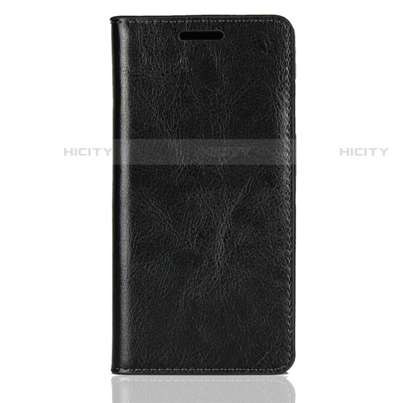 Coque Portefeuille Livre Cuir Etui Clapet L01 pour Sony Xperia XZ2 Compact Noir Plus