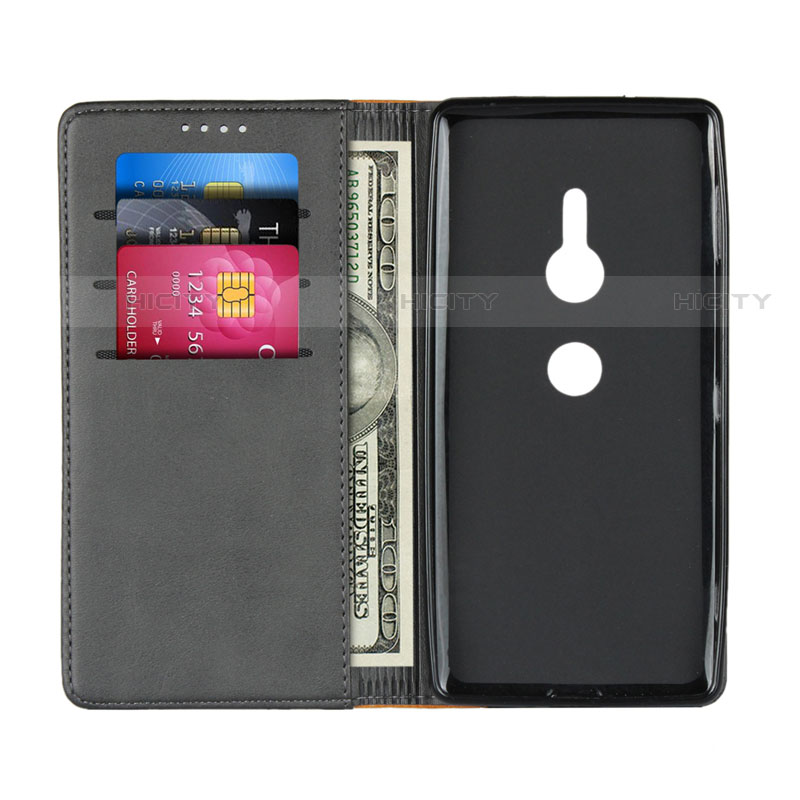 Coque Portefeuille Livre Cuir Etui Clapet L01 pour Sony Xperia XZ2 Plus