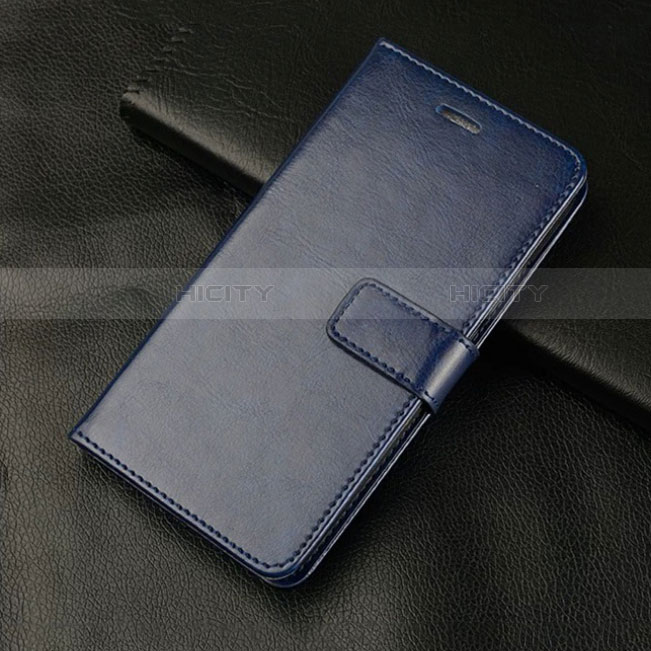 Coque Portefeuille Livre Cuir Etui Clapet L01 pour Vivo S1 Pro Bleu Plus