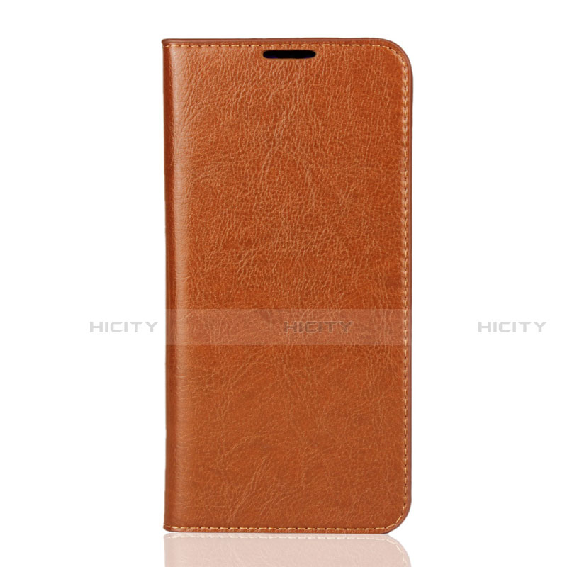 Coque Portefeuille Livre Cuir Etui Clapet L01 pour Xiaomi Mi 9 Orange Plus