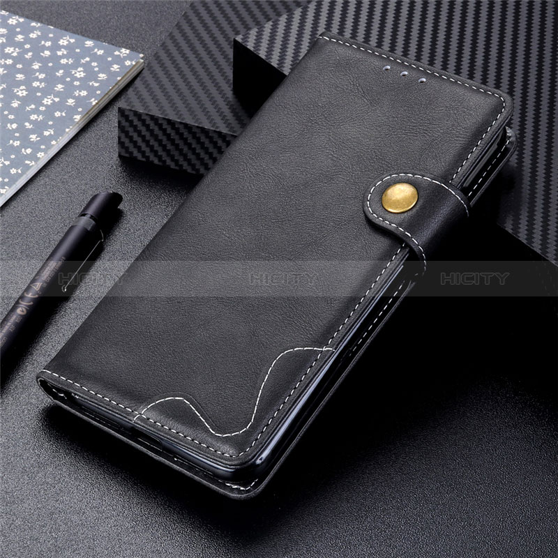 Coque Portefeuille Livre Cuir Etui Clapet L01 pour Xiaomi POCO C31 Noir Plus