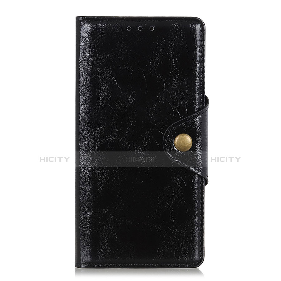 Coque Portefeuille Livre Cuir Etui Clapet L01 pour Xiaomi Poco M2 Pro Noir Plus