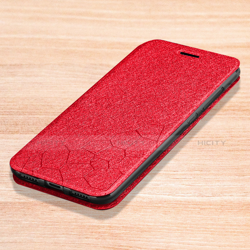 Coque Portefeuille Livre Cuir Etui Clapet L01 pour Xiaomi Redmi Note 7 Pro Rouge Plus